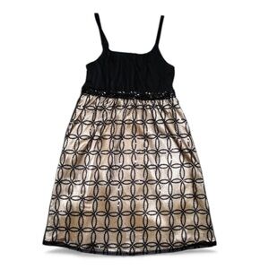 NWT 33 Lights Black/Gold Sequin Dress Sz 14/16